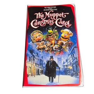 Jim Henson The Muppet Christmas Carol VHS 1993 Clamshell